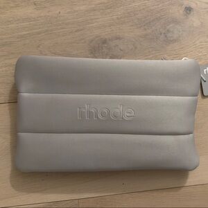 RHODE Gray Cosmetic Bag